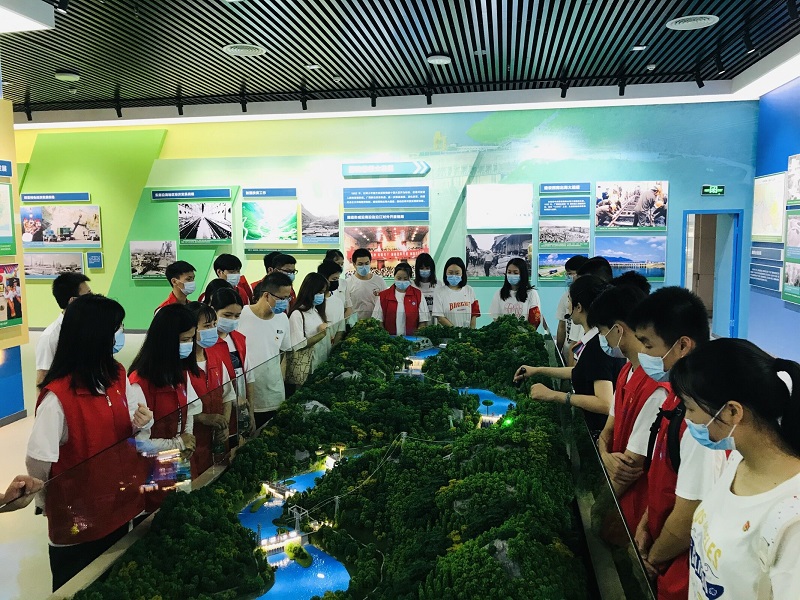 1625839631170376.jpg 图4:学生第二党支部师生在参观模拟沙盘.jpg